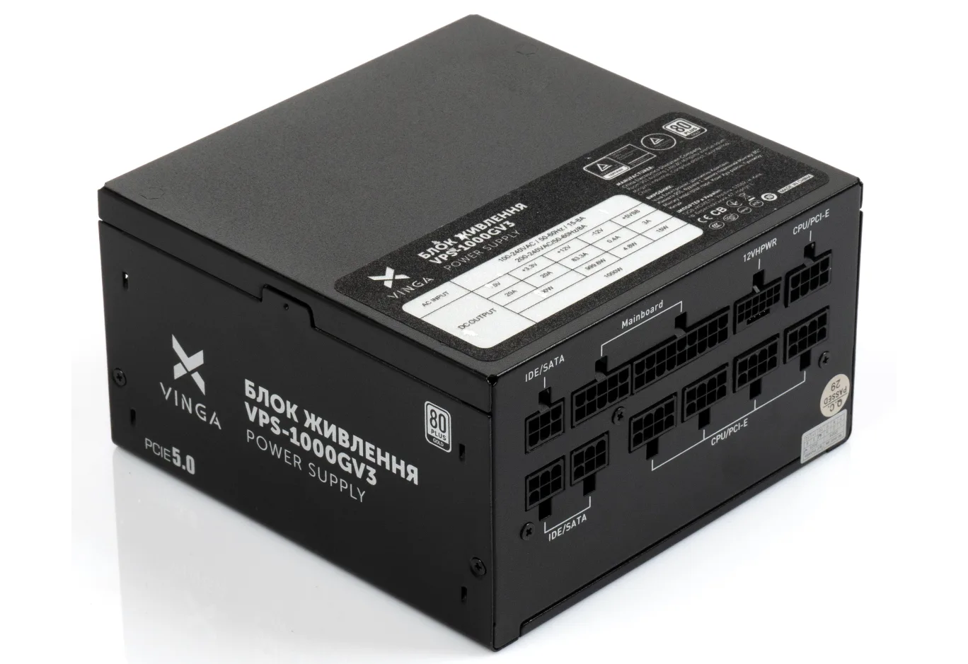 Power supply Vinga 1000W (VPS-1000GV3)