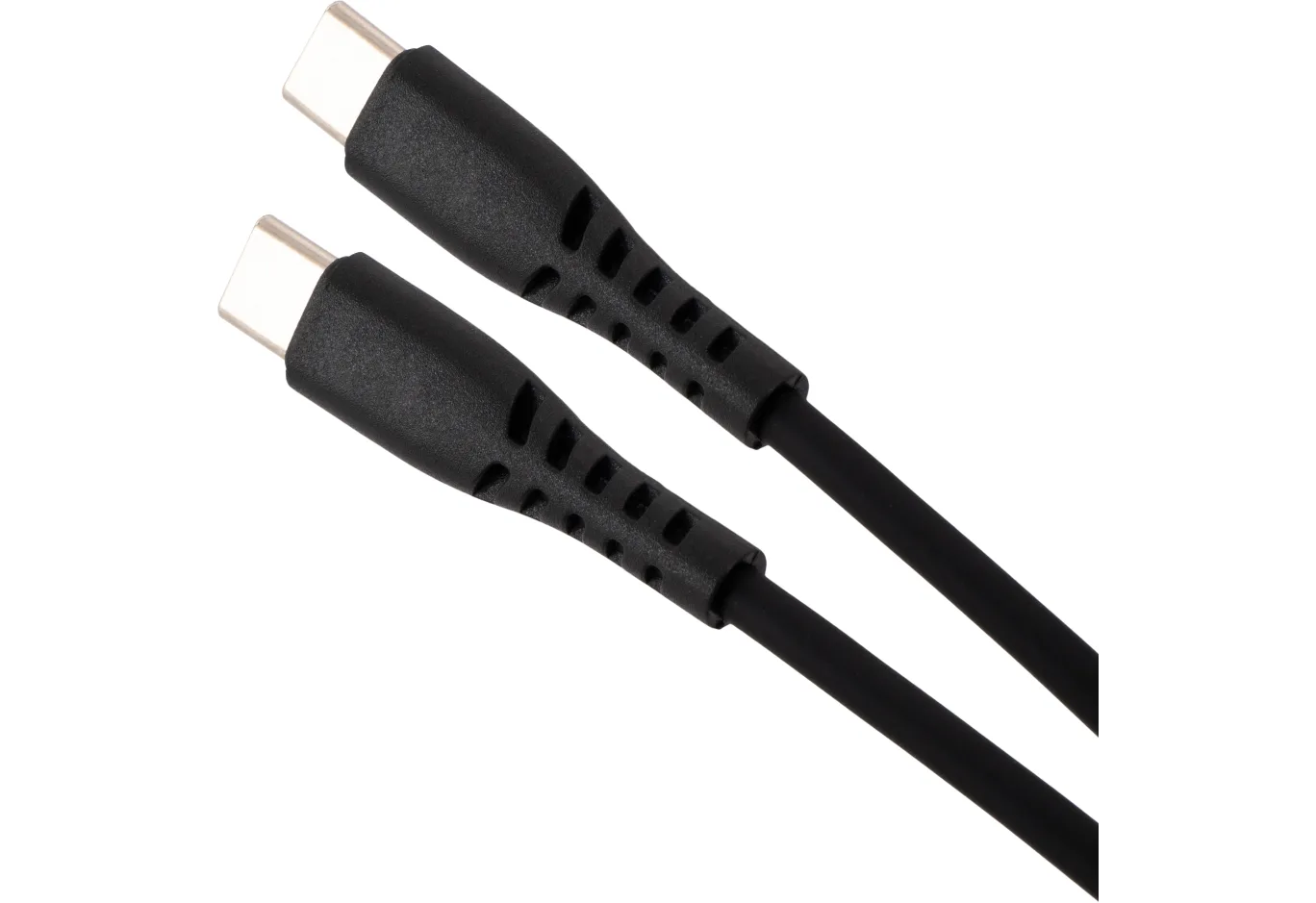 Дата кабель USB-C to USB-C 2.0m 240W Chip Silicon Black Vinga (VCDCCC2242SB)