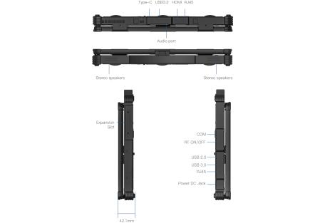 Ноутбук Vinga Scout X14A (X14A-1255321024BWP)