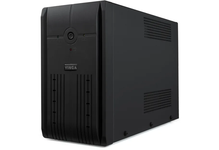 Uninterruptible Power Supply Vinga LED 650VA metal case with USB (VPE-650PRMU)