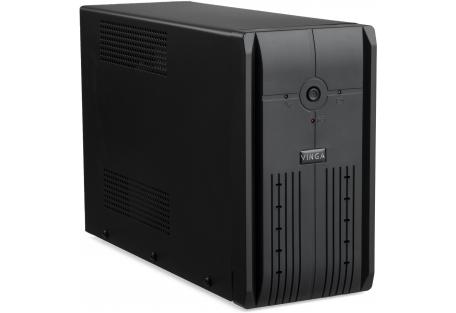 Пристрій безперебійного живлення Vinga LED 650VA metal case with USB (VPE-650PRMU)