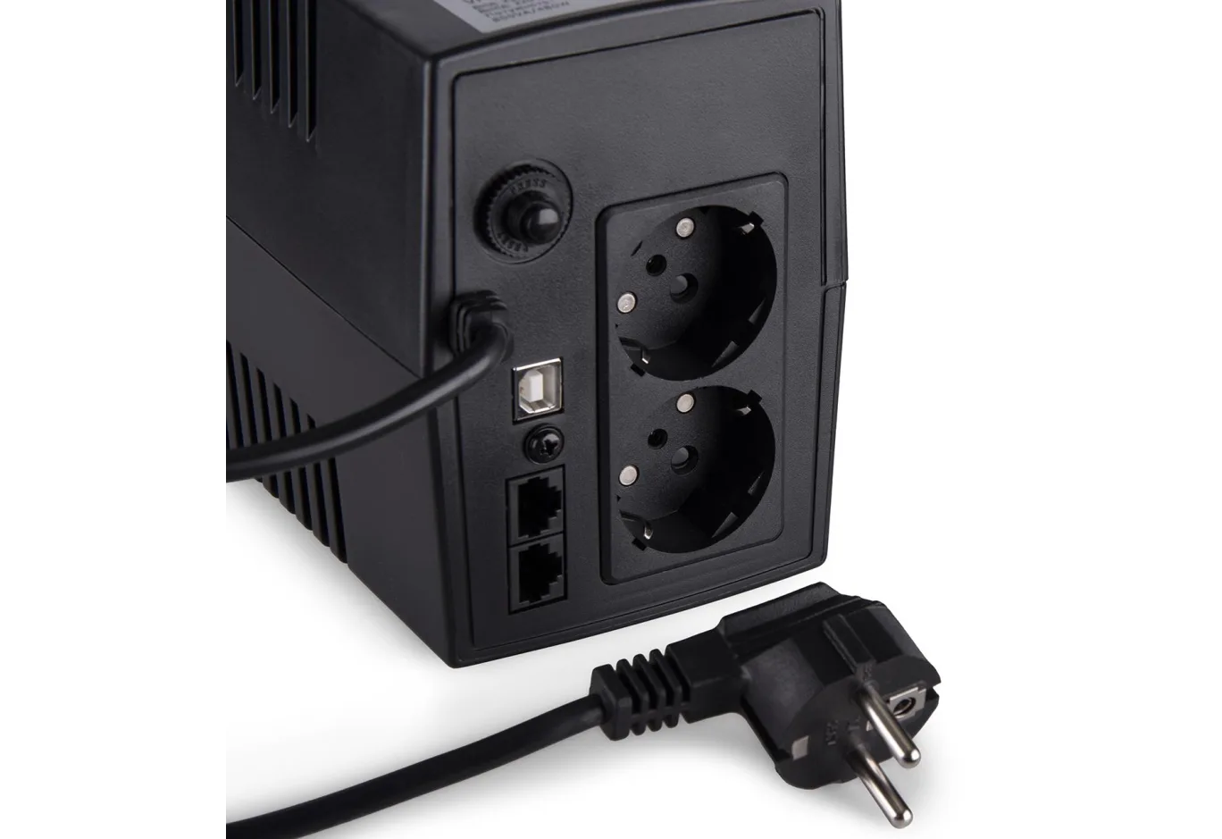 Uninterruptible Power Supply Vinga LCD 800VA plastic case with USB (VPC-800PU)