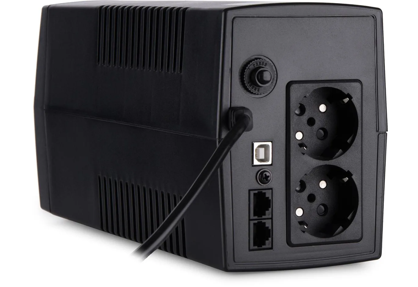 Uninterruptible Power Supply Vinga LCD 800VA plastic case with USB (VPC-800PU)