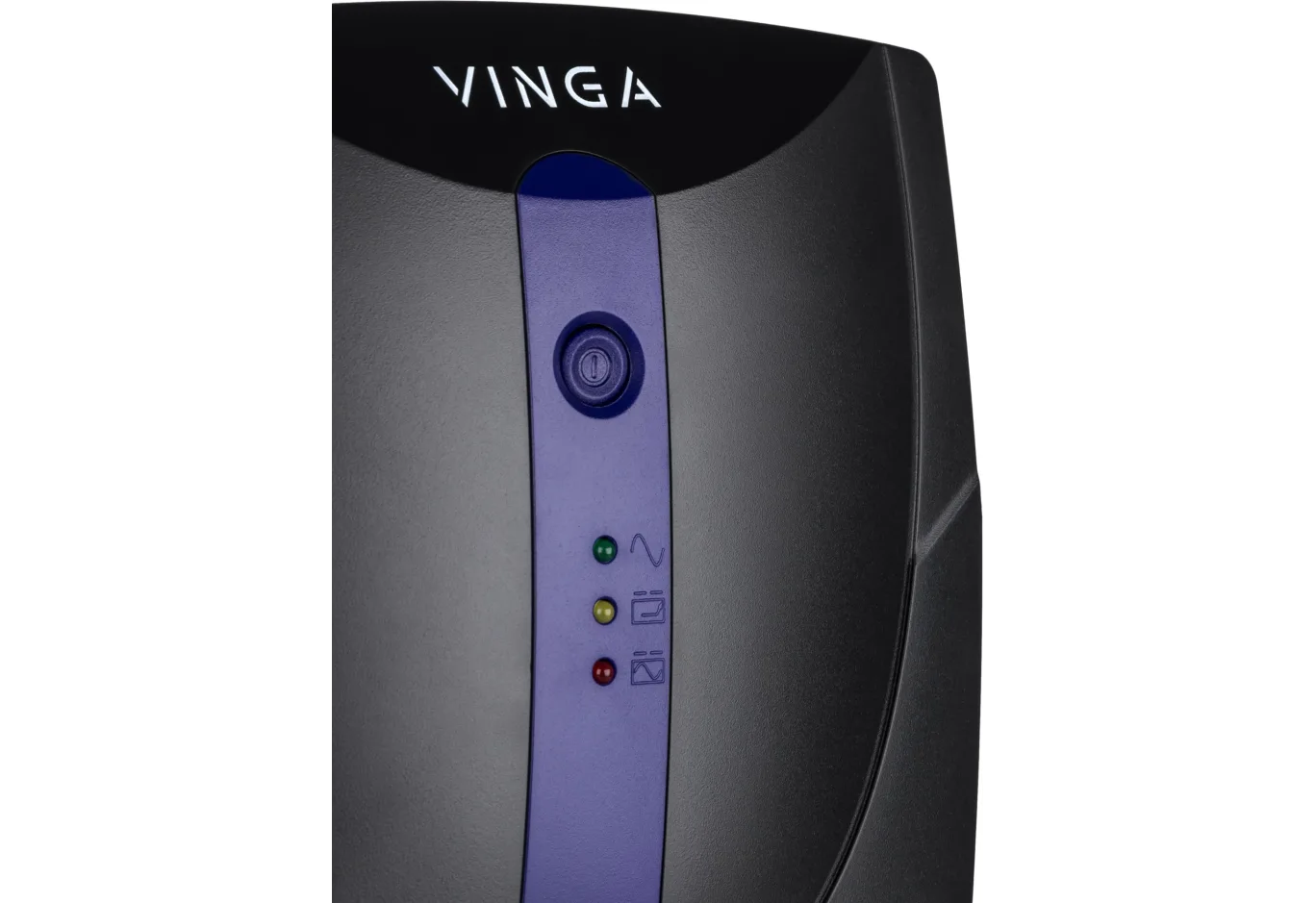 Uninterruptible Power Supply Vinga LED 1200VA plastic case with USB (VPE-1200PU)