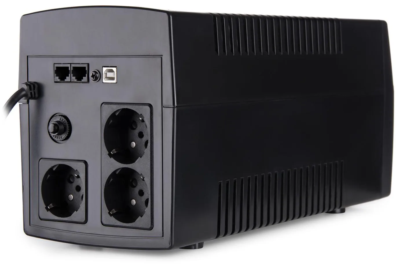 Uninterruptible Power Supply Vinga LED 1500VA plastic case with USB (VPE-1500PU)
