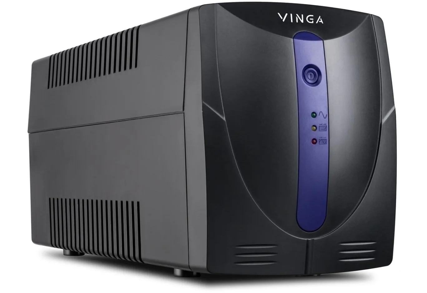 Uninterruptible Power Supply Vinga LED 1500VA plastic case with USB (VPE-1500PU)