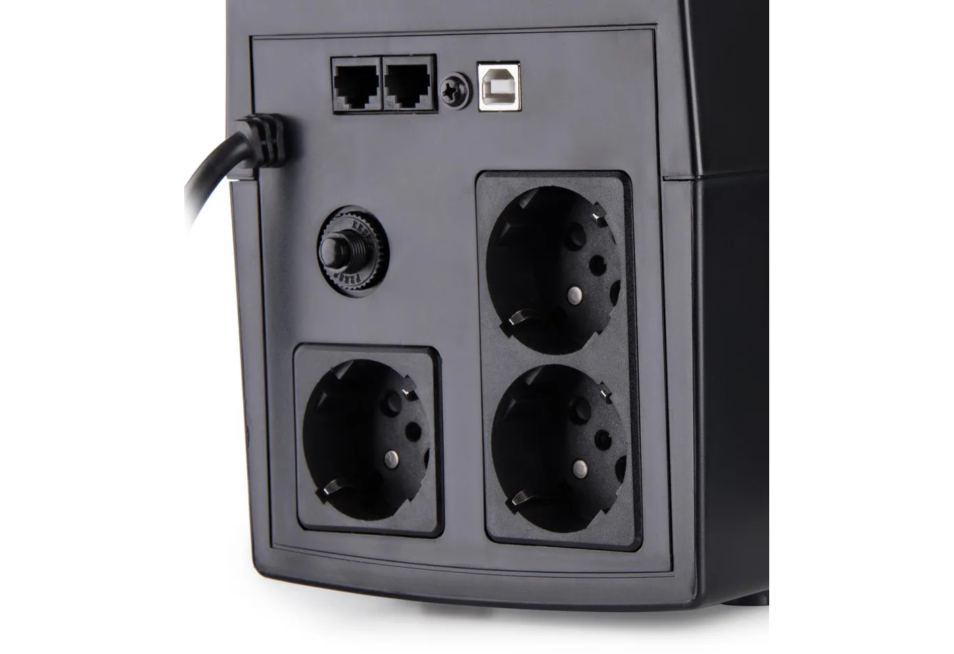 Uninterruptible Power Supply Vinga LED 1500VA plastic case with USB (VPE-1500PU)