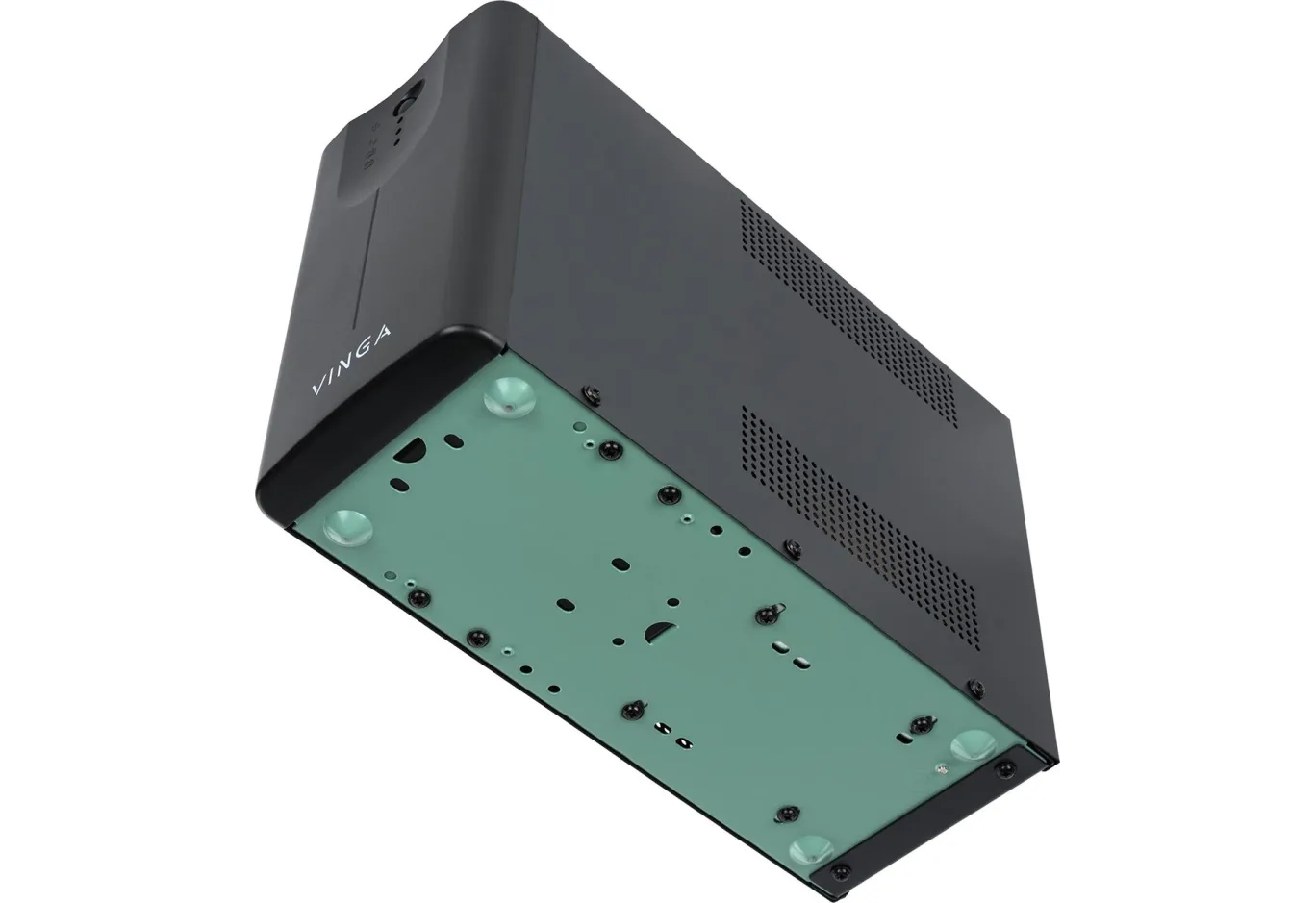 Uninterruptible Power Supply Vinga LED 600VA metal case with USB (VPE-600MU)