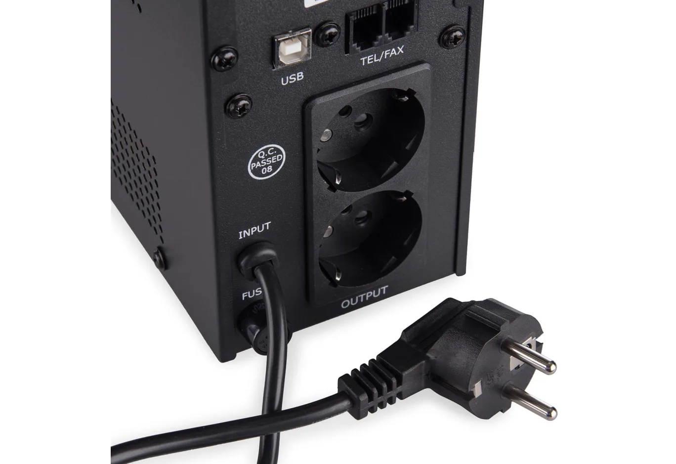 Uninterruptible Power Supply Vinga LED 800VA metal case with USB (VPE-800MU)