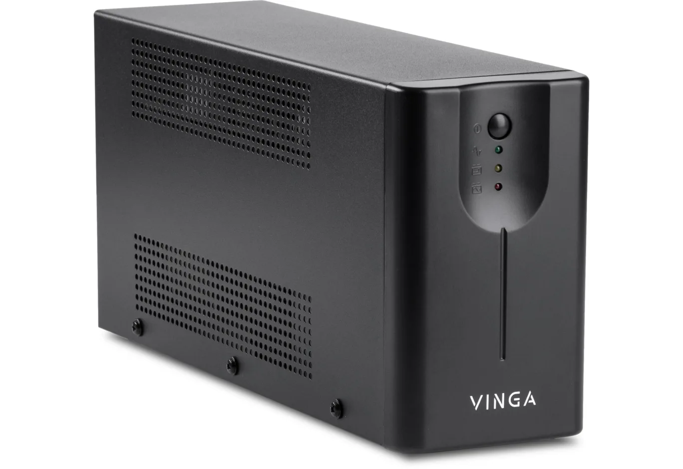 Uninterruptible Power Supply Vinga LED 800VA metal case with USB (VPE-800MU)