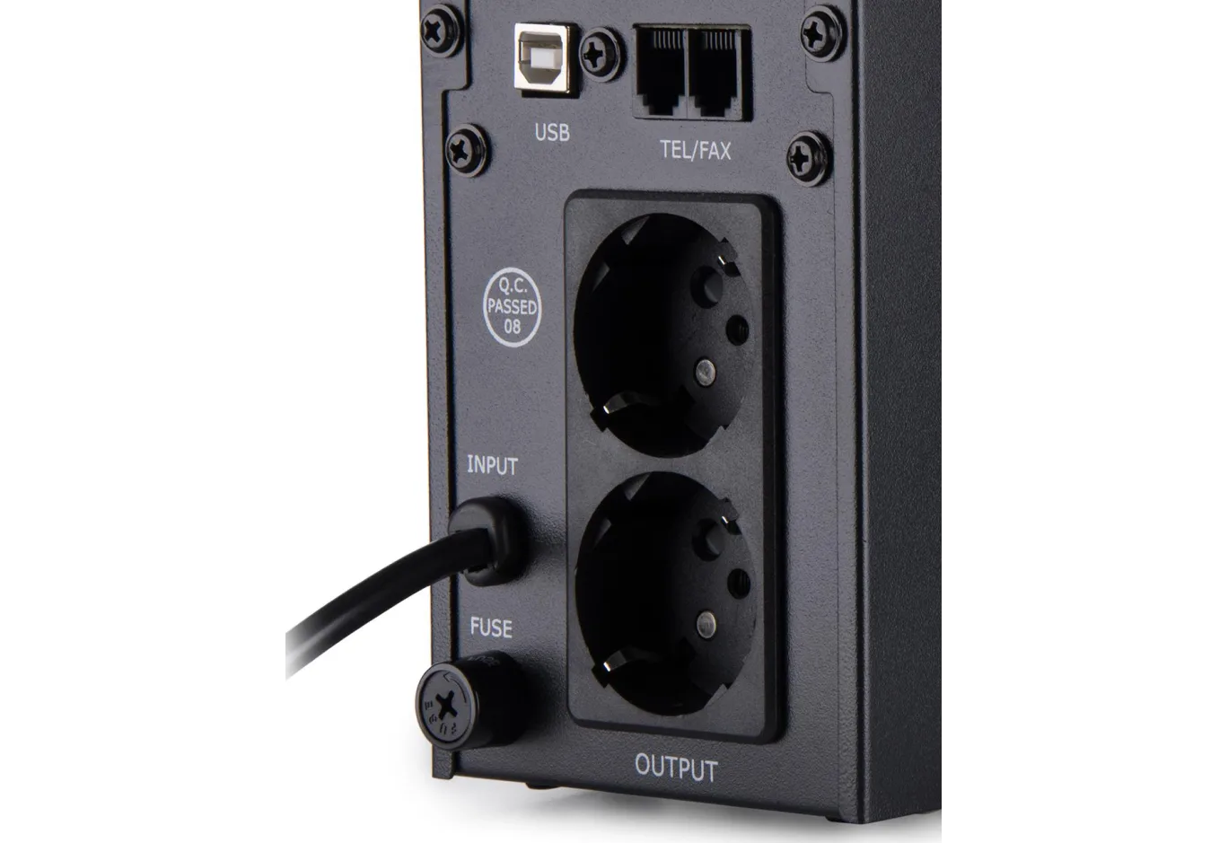 Uninterruptible Power Supply Vinga LED 800VA metal case with USB (VPE-800MU)