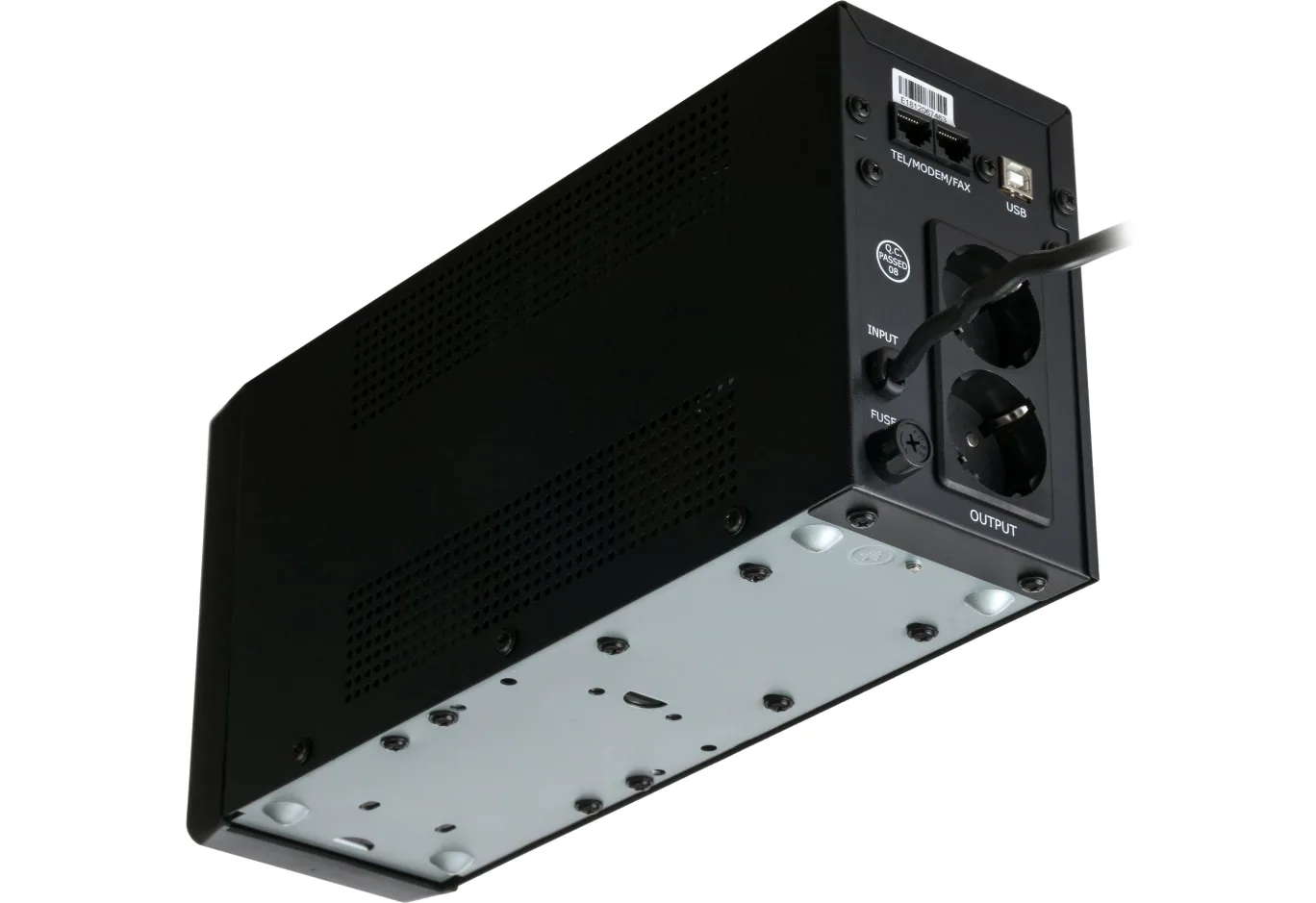 Uninterruptible Power Supply Vinga LCD 600VA metal case with USB (VPC-600MU)