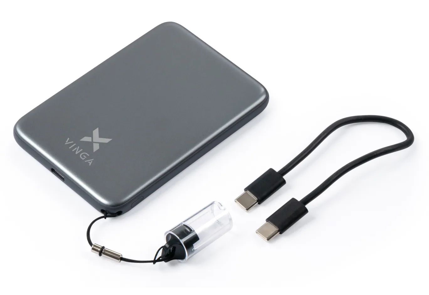 Батарея універсальна Vinga 5000 mAh 20W/15W Wireless (VPBB520WL)