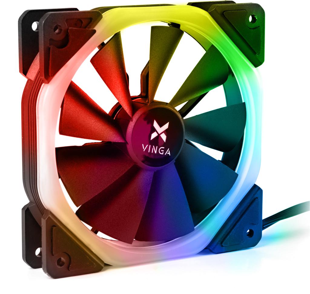 Кулер до корпусу Vinga RGB fan-05