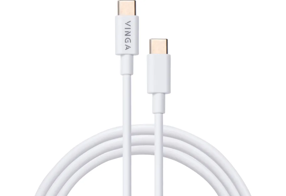 Data cable USB-C to USB-C 1.0m 45W PVC Vinga (VCPCTC45W)