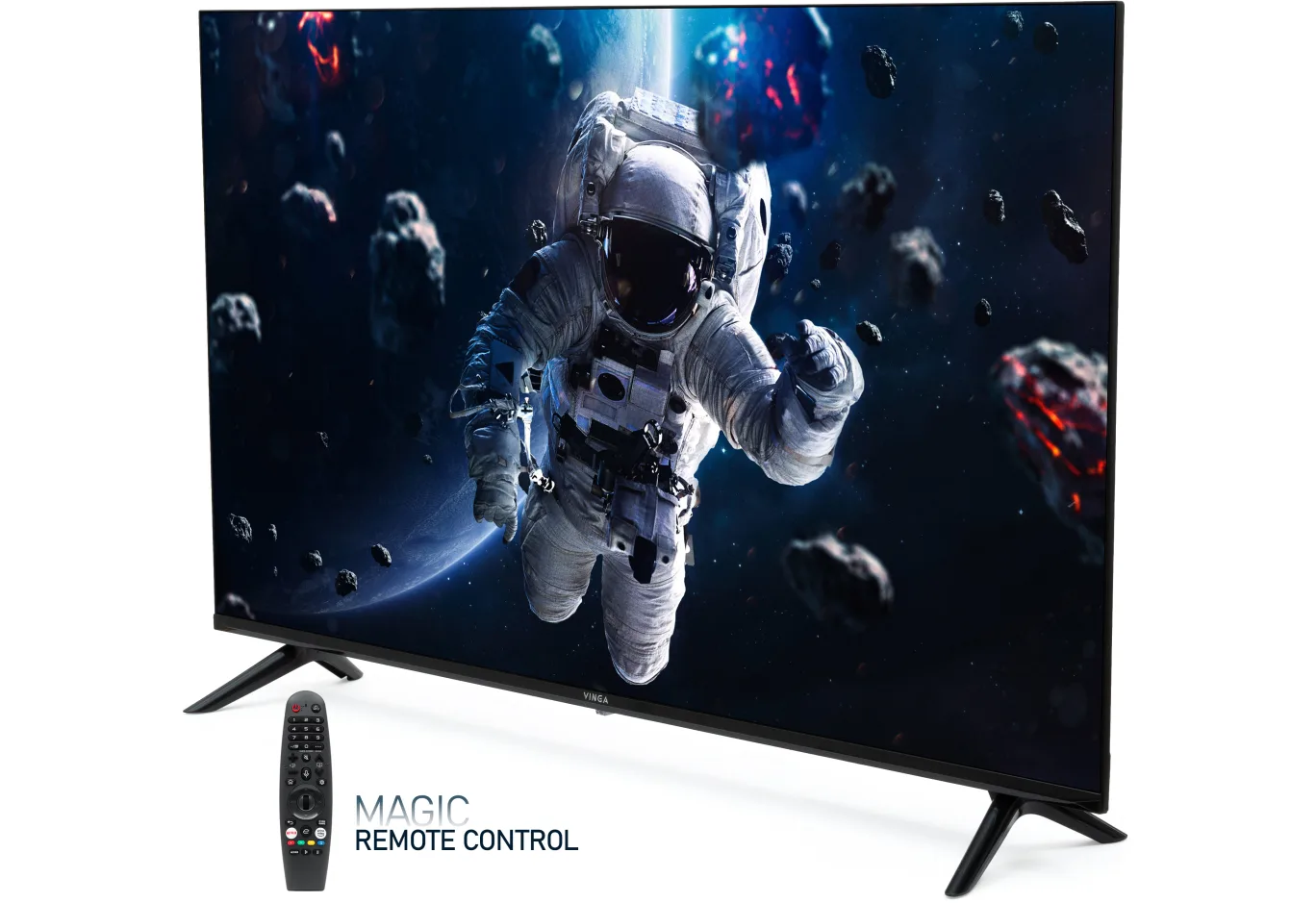 Телевізор Vinga S50UHD25BWEB