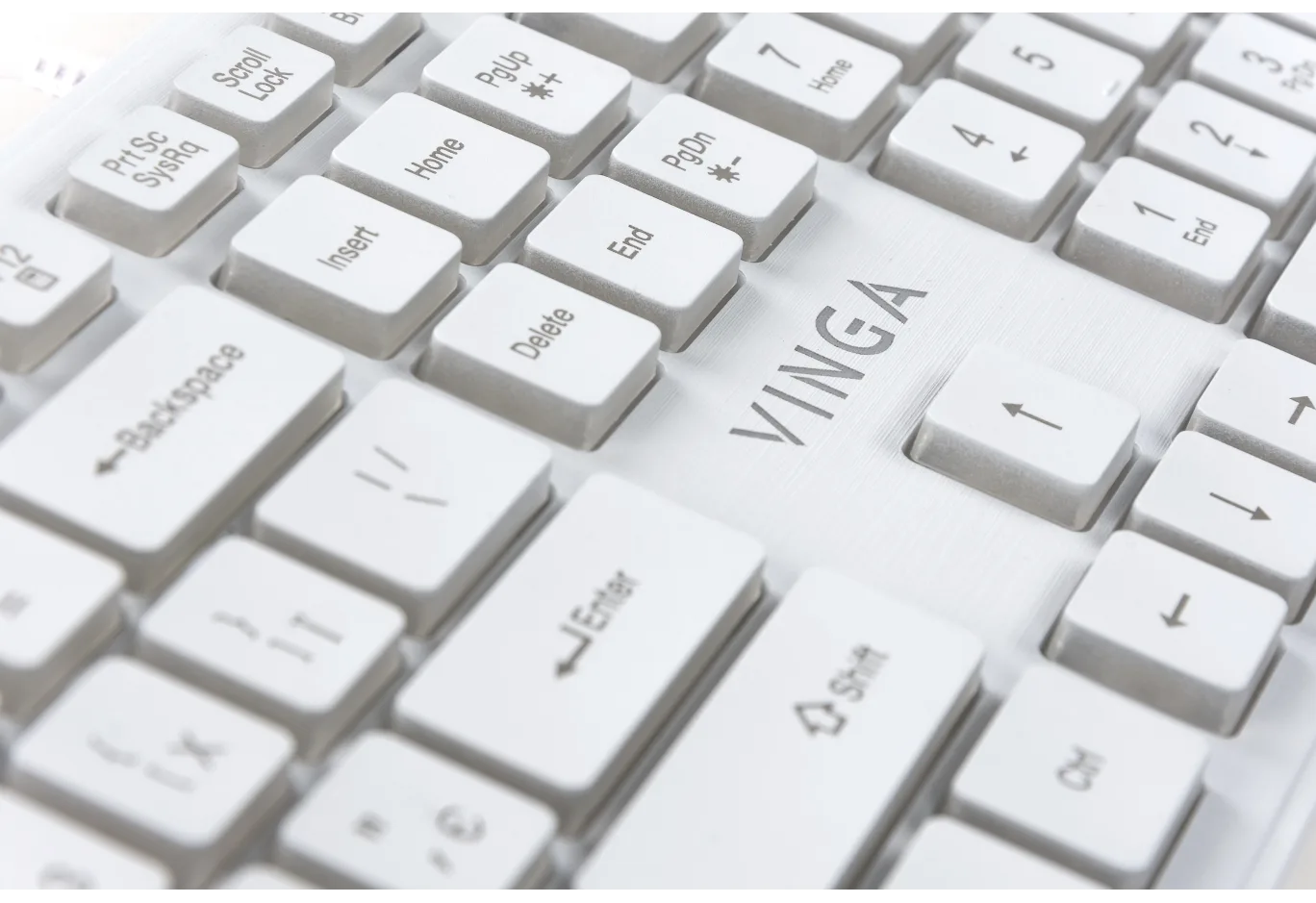 Keyboard Vinga KB410 White