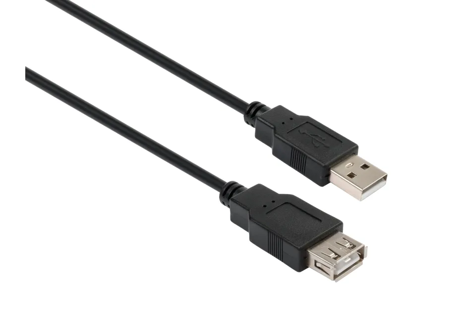 Data cable USB 2.0 AM/AF 3.0m Vinga (VCPUSBAMAF3BK)