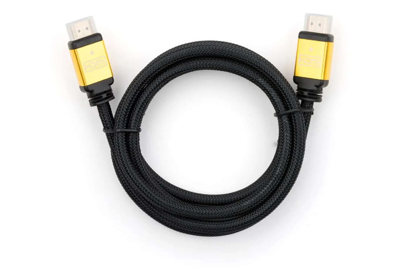 Кабель мультимедійний HDMI M to HDMI M 1.8m V2.0 Vinga (VCPDCHDMI2VMM1.8BK)