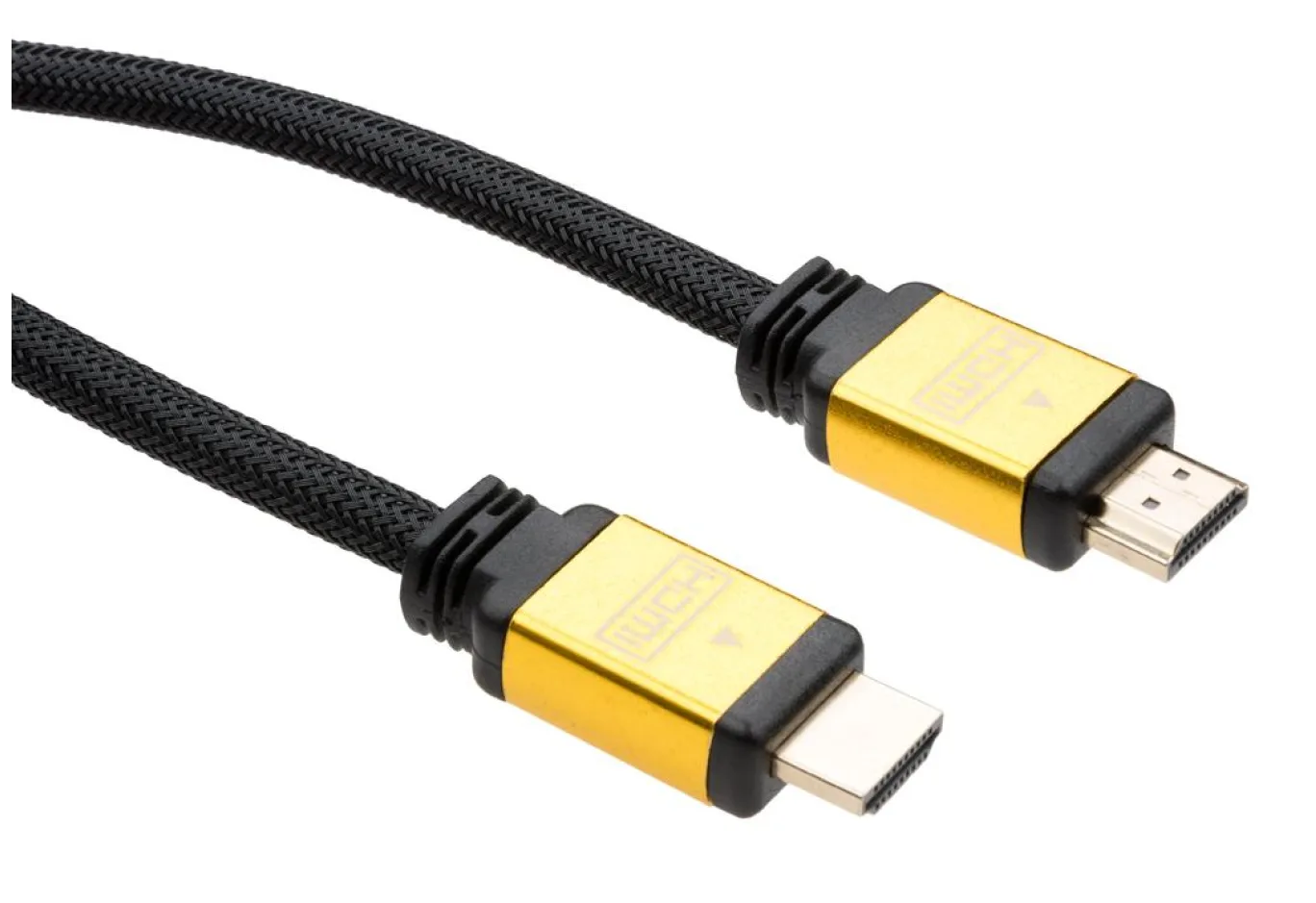 Кабель мультимедійний HDMI M to HDMI M 1.8m V2.0 Vinga (VCPDCHDMI2VMM1.8BK)