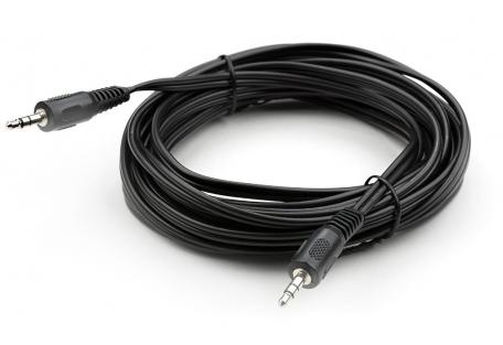 Кабель мультимедійний 3.5mm M to 3.5mm M 5.0m Vinga (VCPDCJ35MM5BK)