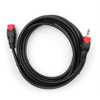 Кабель мультимедійний 3.5mm M to 3.5mm F 3.0m Vinga (VCPDCJ35MF3BK)