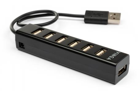 Концентратор Vinga USB2.0 to 7*USB2.0 HUB (VHA2A7)