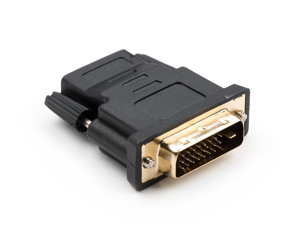 Перехідник HDMI AF to DVI 24+1 M Vinga (VCPADVIMHDMIF)