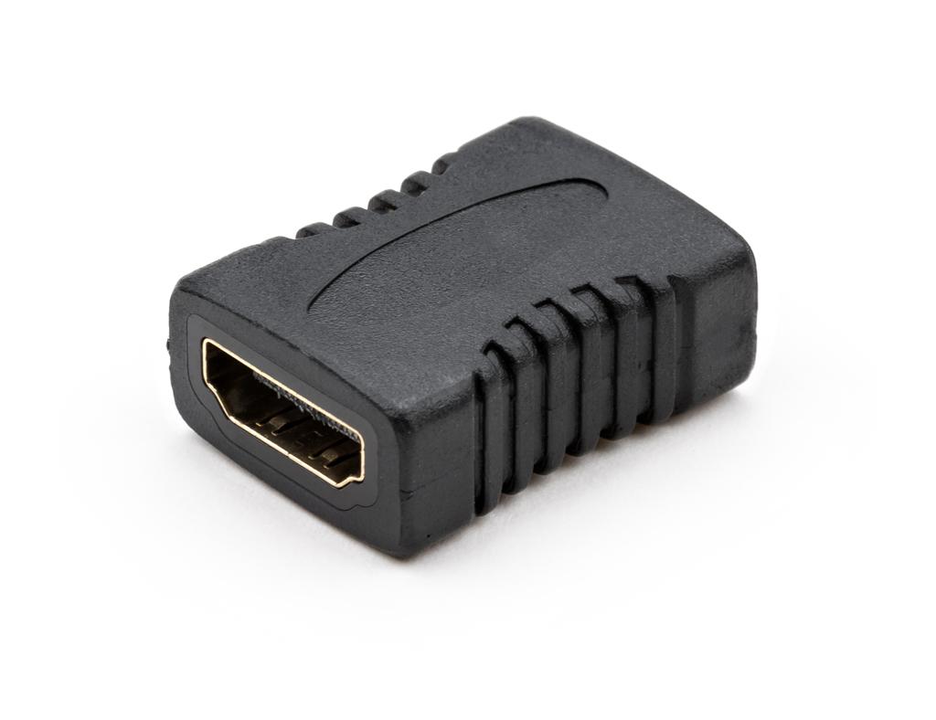 Перехідник HDMI AF to HDMI AF gold Vinga (VCPAHDMIFF)