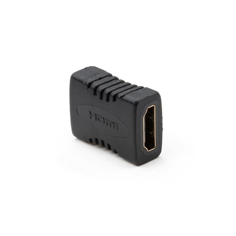 Перехідник HDMI AF to HDMI AF gold Vinga (VCPAHDMIFF)