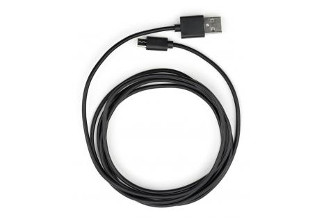 Дата кабель USB 2.0 AM to Micro 5P PVC 1.8m black Vinga (VCPDCM1.8BK)
