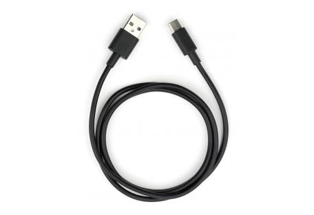Дата кабель USB 2.0 AM to USB-C 1.0m PVC black Vinga (VCPDCTC1BK)