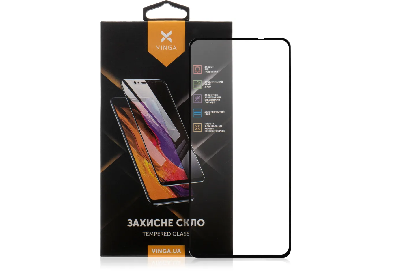 Скло захисне Vinga Xiaomi Redmi Note 13 4G (VGXRN134G)