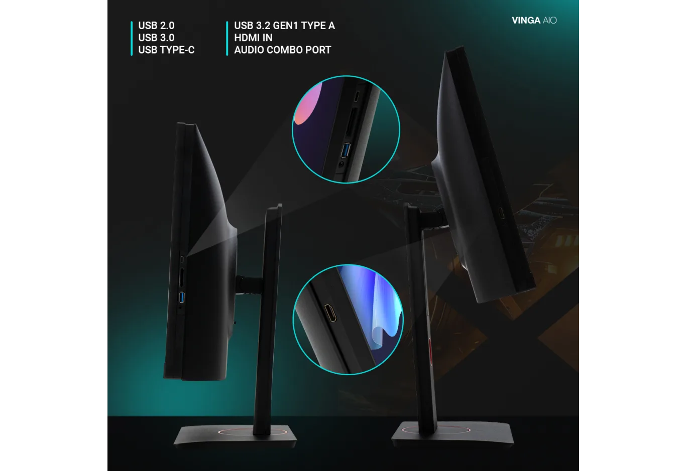 Комп'ютер Vinga AIO Advanced C0057 (I5M32INTWP.C0057)