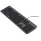 Клавіатура Vinga KB735 black-grey