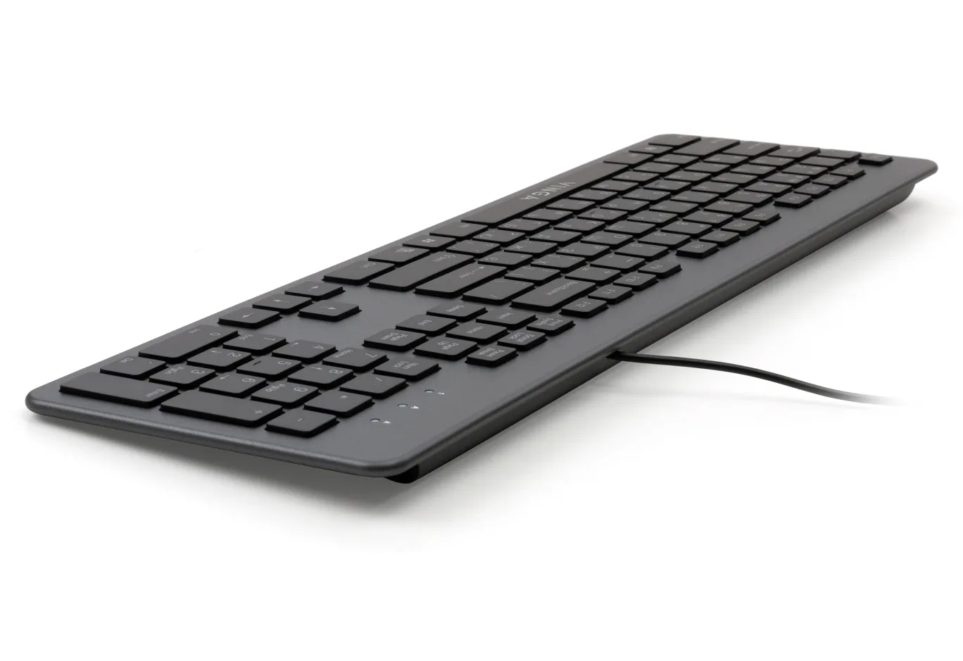 Клавіатура Vinga KB735 black-grey