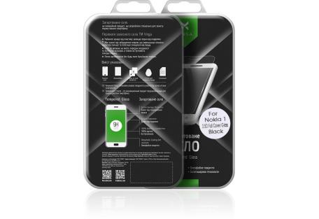 Скло захисне Vinga для Nokia 1 Black (VTPGS-N1B)