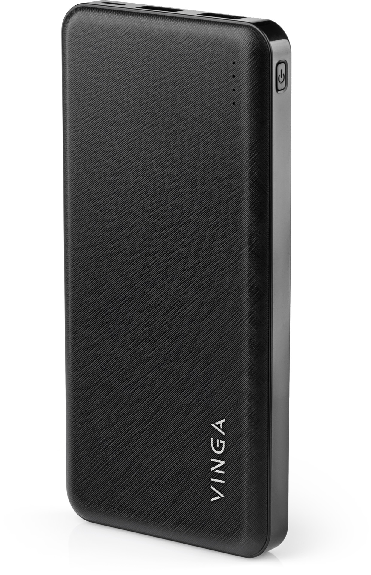 Батарея універсальна Vinga 10000 mAh  black (BTPB1910BK)