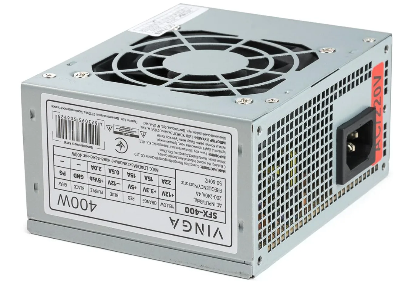 Power supply Vinga 400W ОЕМ (SFX-400)