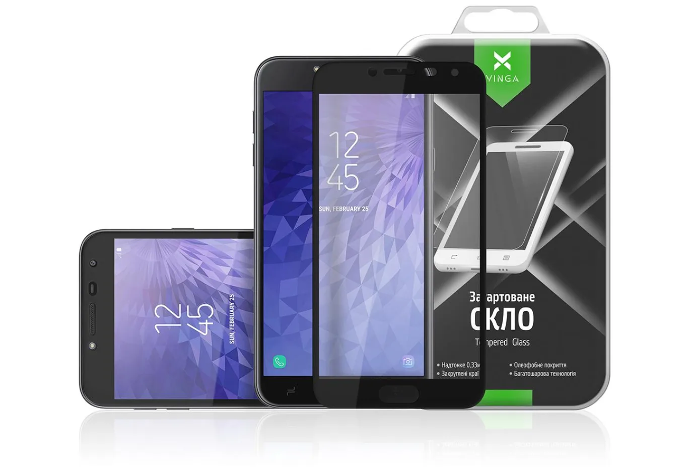 Protective glass Vinga для Samsung Galaxy J4 (2018) J400 (VTPGS-J400)