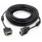Кабель мультимедійний VGA M to VGA M 15.0m Vinga (VCPVGAF15BK)