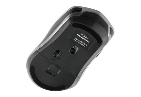 Мишка Vinga MSW-909 Silent black-grey