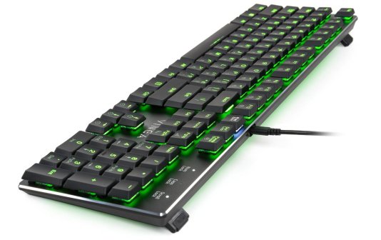 Review of Vinga KBGM-395 Keyboard: Slim and Clicky