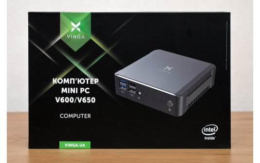 Огляд та тестування мініатюрного ПК Vinga Mini PC V650. Реальний конкурент Intel NUC?