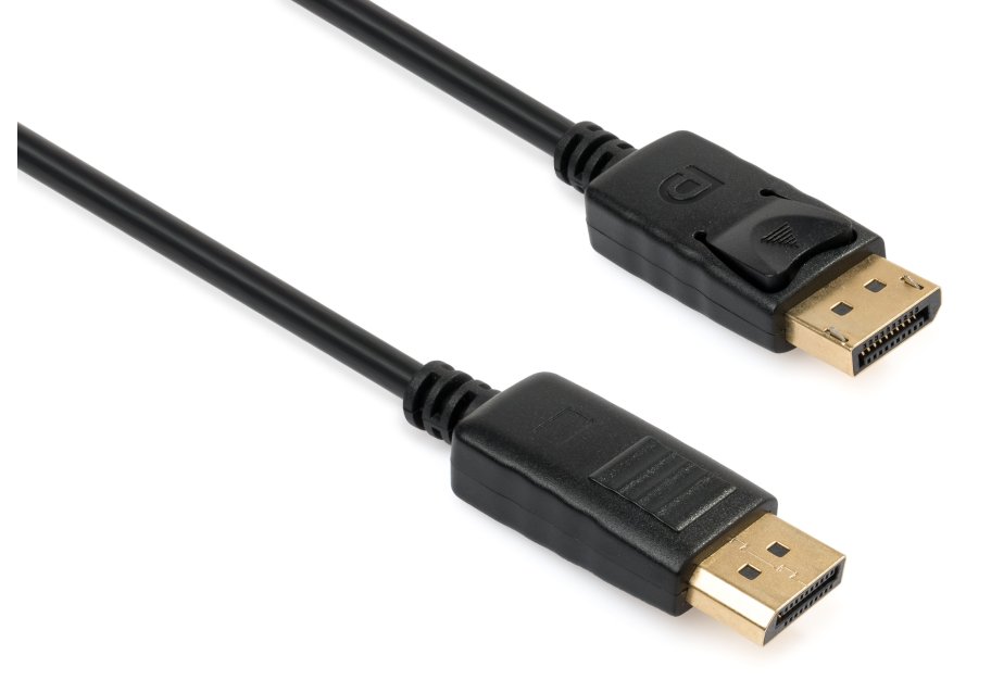 Кабель мультимедійний DisplayPort M to DisplayPort M 3.0m Vinga (VCPDPMM3BK)