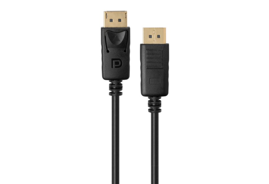 Кабель мультимедійний DisplayPort M to DisplayPort M 3.0m Vinga (VCPDPMM3BK)