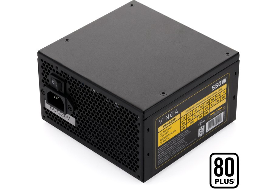 Блок живлення Vinga 550W (VPS-550PV2)