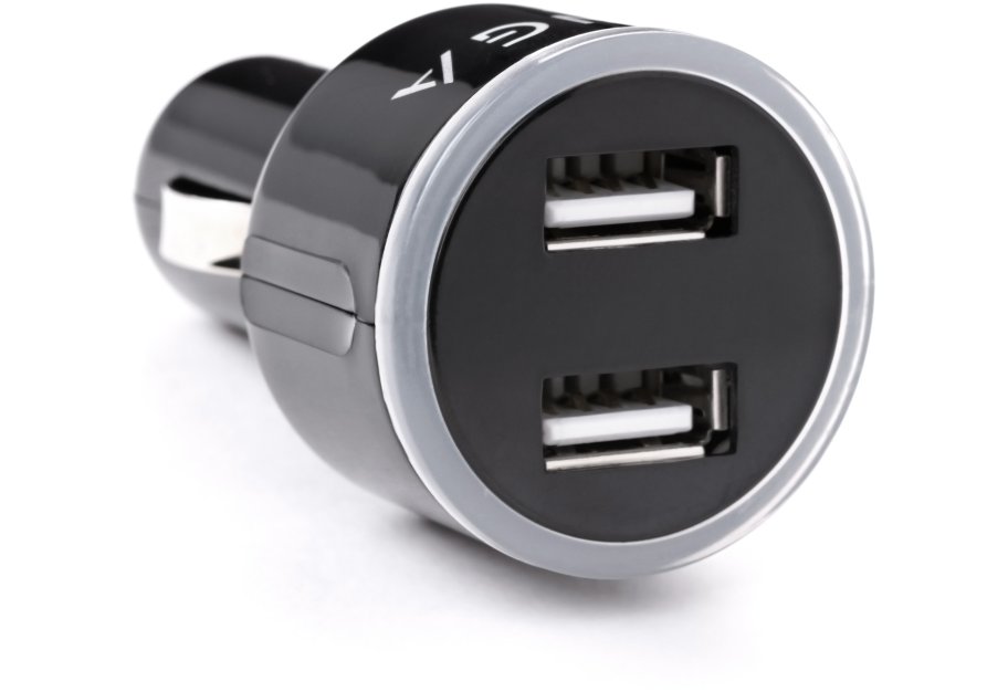 Зарядний пристрій Vinga CB 333 USB*2ports 2.1A (APA0333BK)