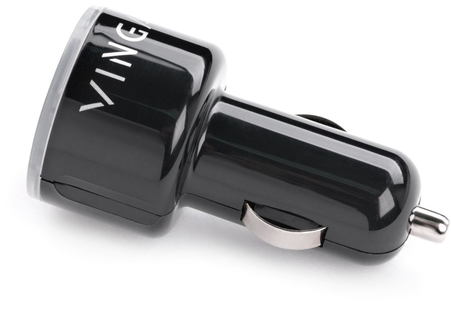 Зарядний пристрій Vinga CB 333 USB*2ports 2.1A (APA0333BK)