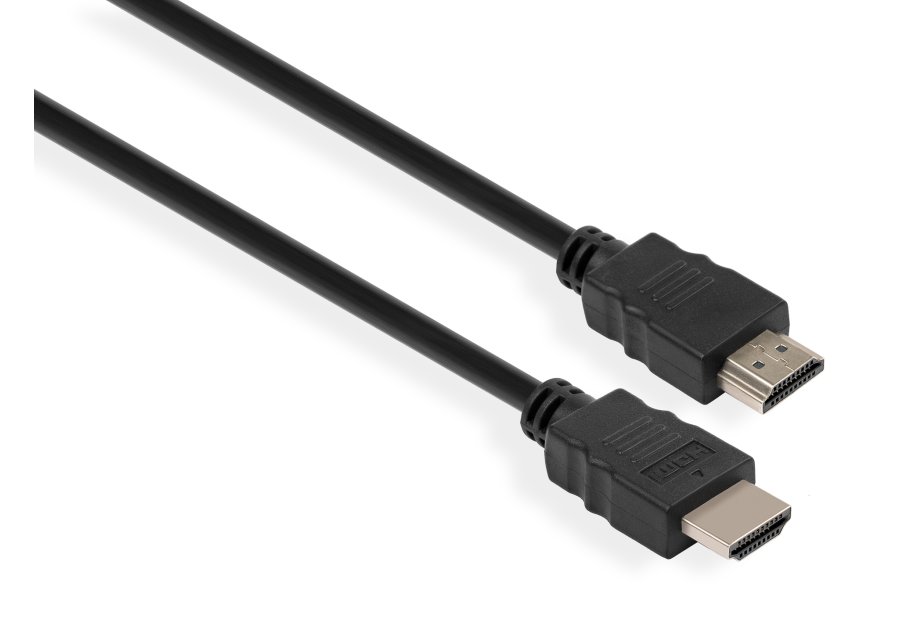 Кабель мультимедійний HDMI M to HDMI M 1.0m V1.4 Vinga (VCPHDMI14MM1BK)